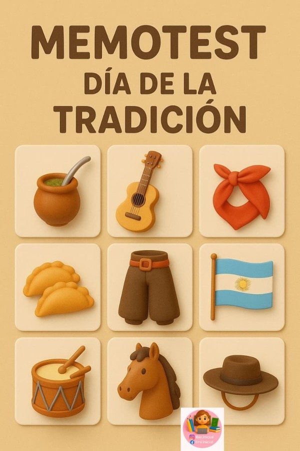 Producto - MEMOTEST: "DÍA DE LA TRADICIÓN"