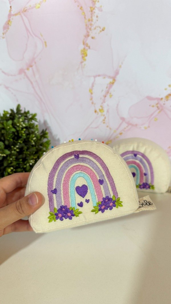 Producto - Alfiletero flores lila