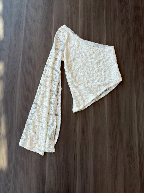 Producto - top blanco luna