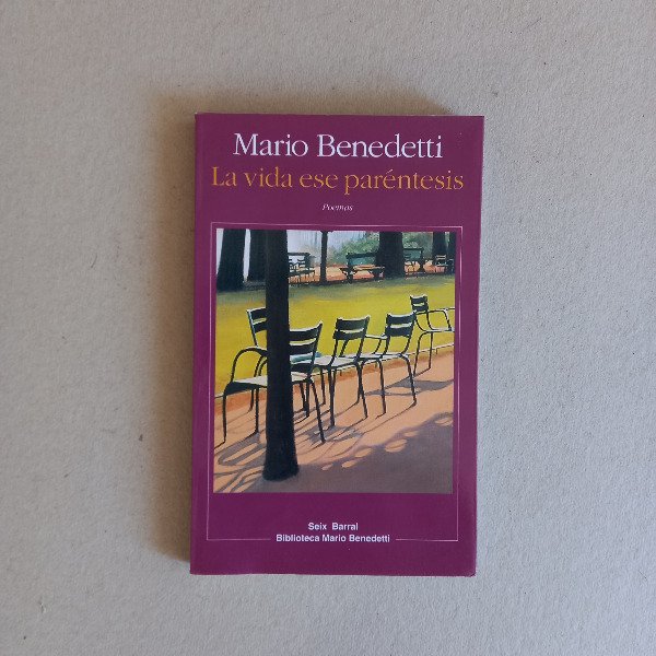 Producto - La vida ese paréntesis, Mario Benedetti (Detalles) -poesía-