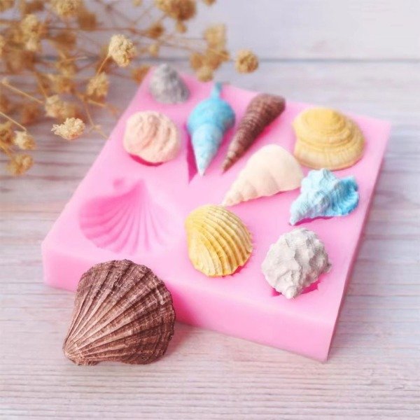 Producto - Molde silicona Caracoles