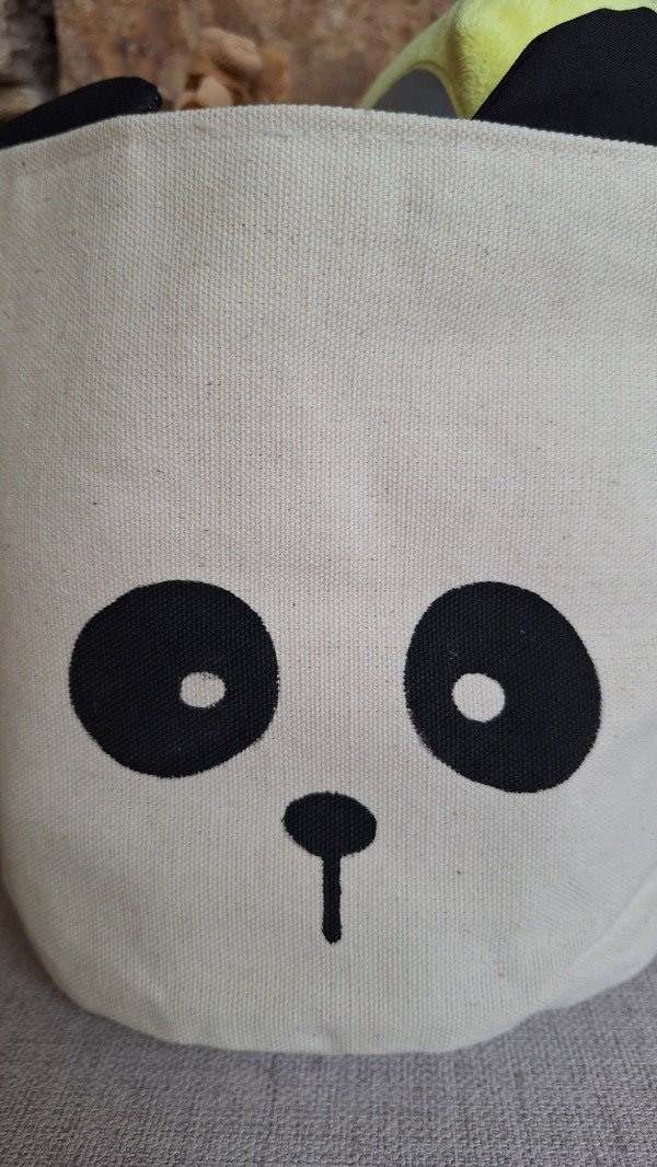 Producto - Contenedor de tela panda - 1