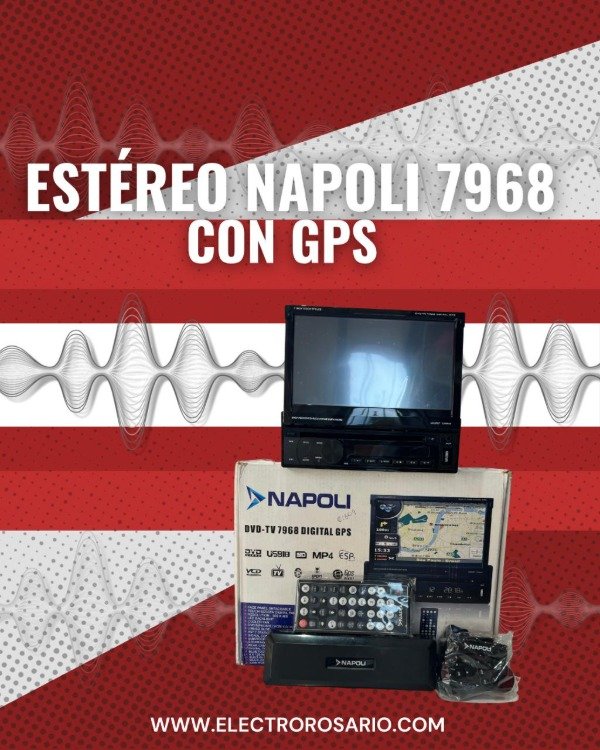 Producto - ESTEREO NAPOLI 7968 CON GPS