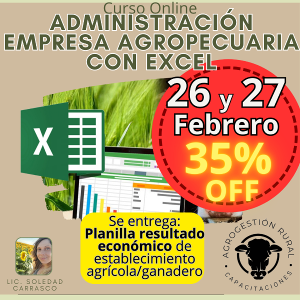 Producto - Curso Online Administración de la  Empresa Agropecuaria