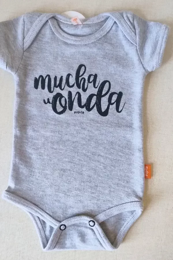 Producto - Body Mucha Onda Mangas Cortas