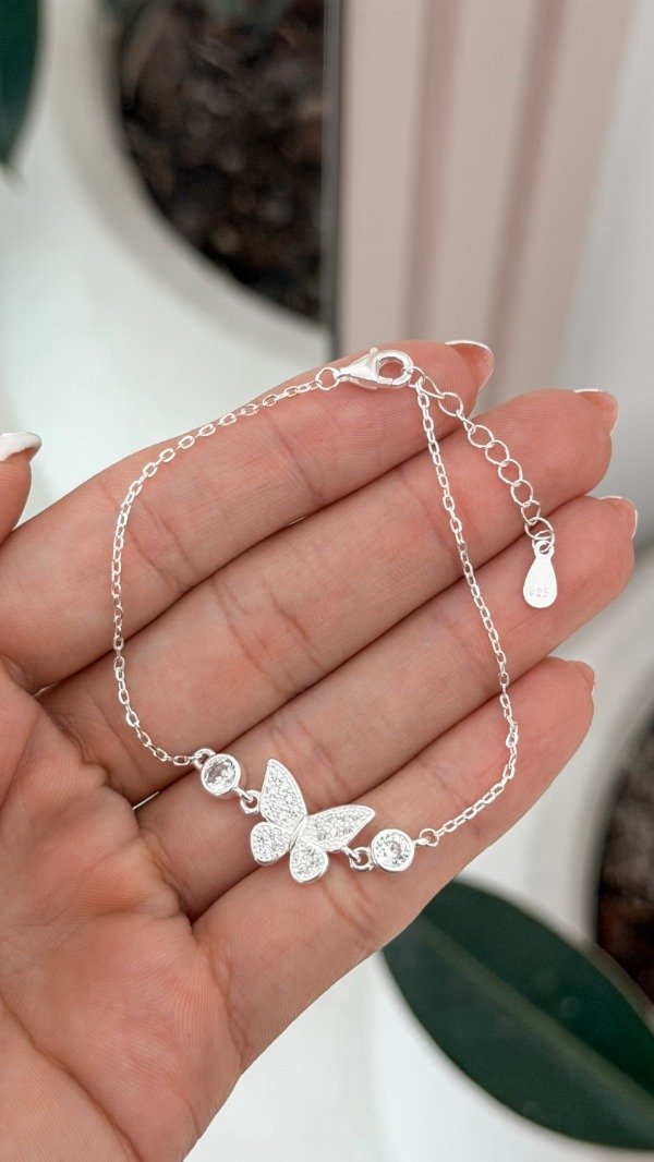 Producto - Pulsera mariposa con brillo