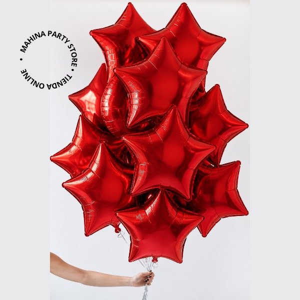 Producto - Globo estrella 18" rojo