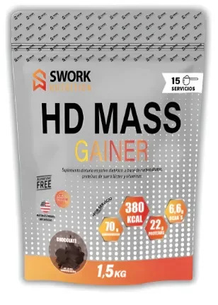 Producto - Hd Mass Gainer Swork Nutrition Ganador De Peso 1,5 Kg