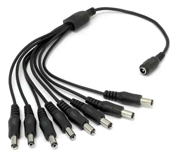 Producto - Cable De Fuente Splitter 1x8 Pulpo Cctv Camara Seg