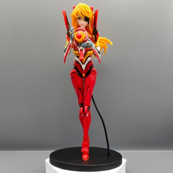 Producto - Figura Asuka Lngley Soryu con casco - Evangelion (22cm)