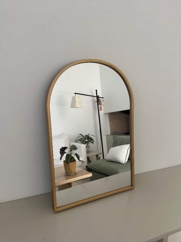 Producto - Espejo Arco Dorado