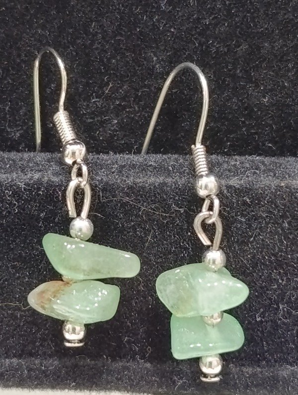 Producto - Aros cuarzo verde
