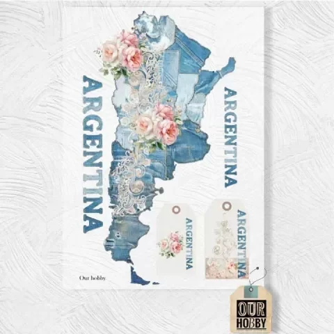 Producto - Lámina DTF TEXTIL Colección Orgullo Argentino OH - 337