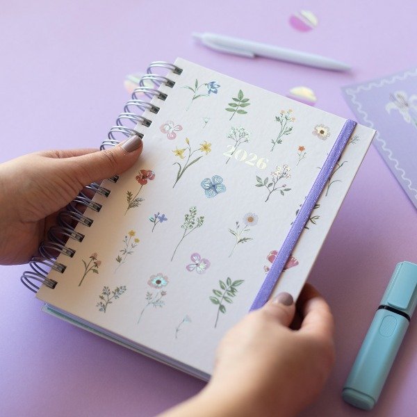 Producto - Agenda A5 Universitaria - Botanic Love
