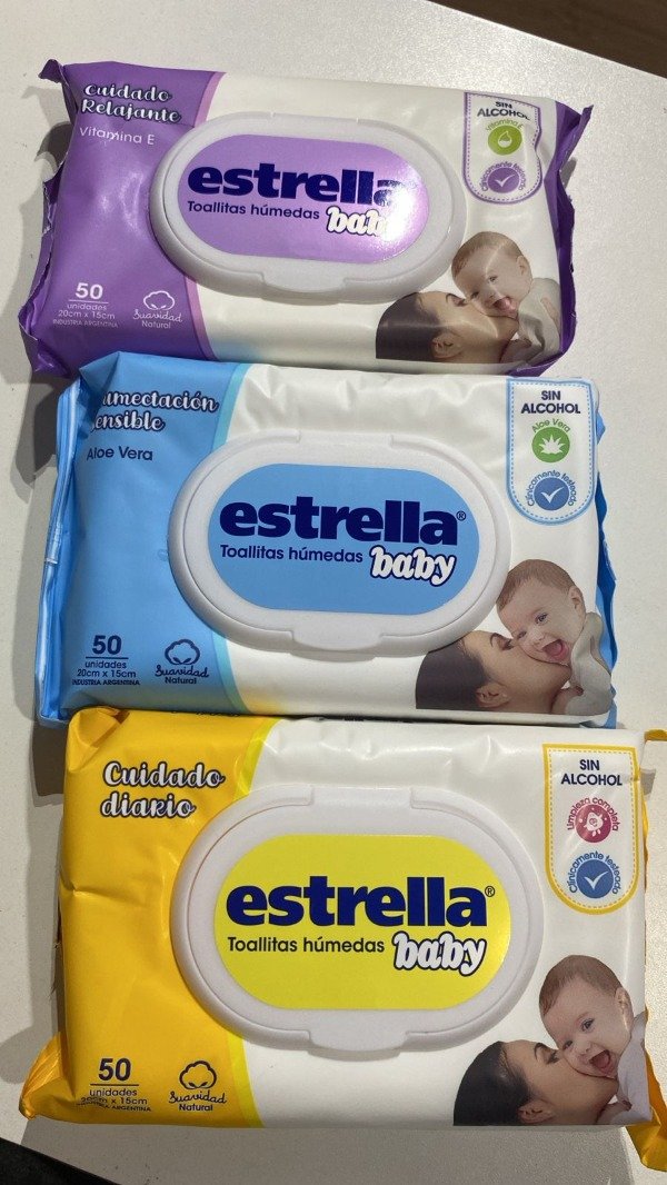 Producto - 2 TOALLITAS ESTRELLA