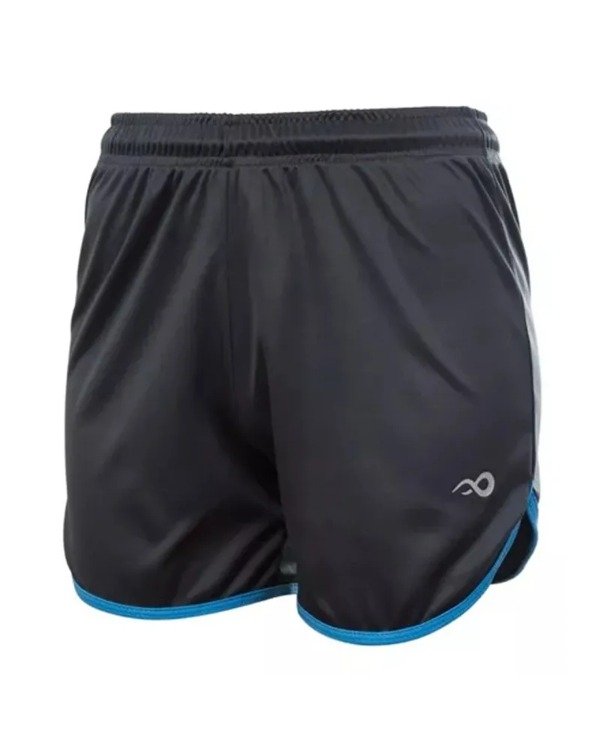 Producto - SHORT RUNNING KDR MUJER - Gris/Turquesa