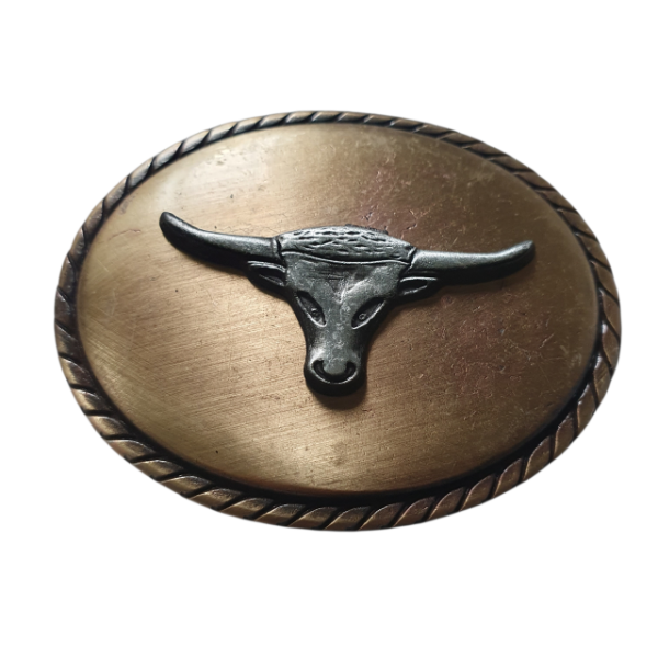 Producto - Hebilla Bull dorada