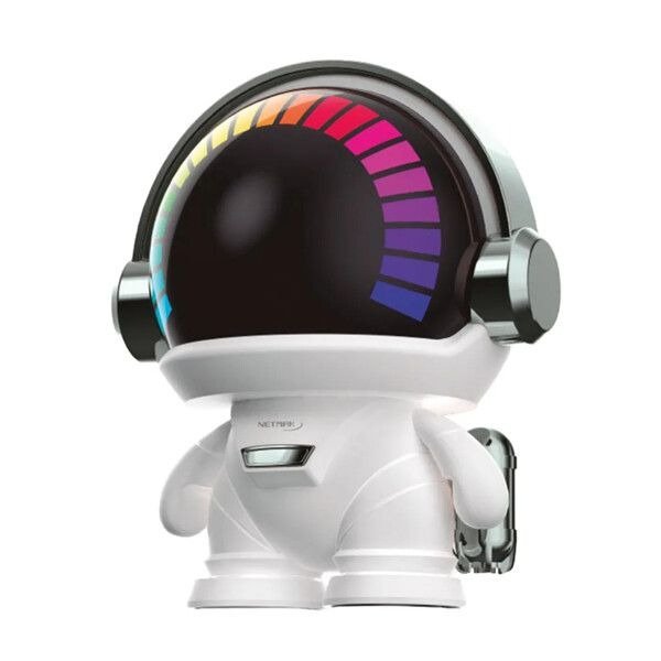 Producto - PARLANTE BLUETOOTH ASTRONAUTA C/LUCES AUDIORITIMICAS (NM-ALPHA)