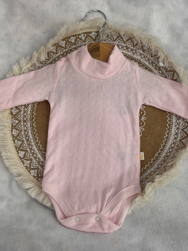 Producto - Body naranjo celeste y rosa