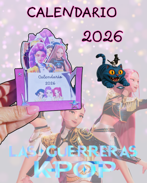 Producto - CALENDARIO 2026 . GUERRERAS KPOP