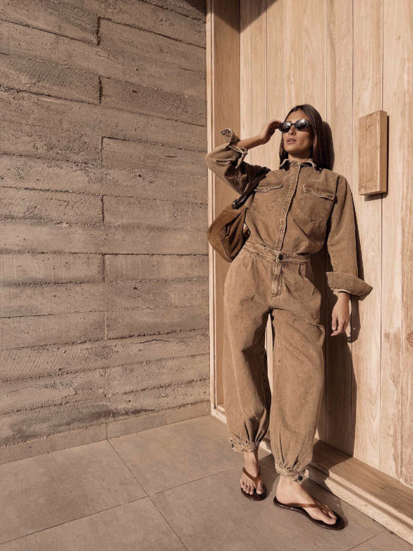 Producto - BALLOON FIT DENIM CHOCOLATE - 6