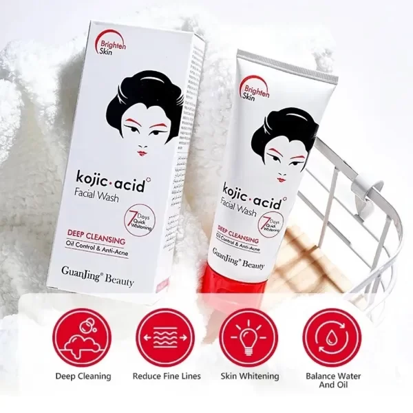 Producto - Limpiador Facial Ácido Kójico control de grasa y acné - GuanJing Beauty