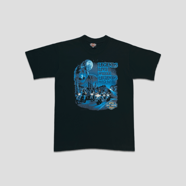 Producto - 1991 Harley Davidson "Legends Live Where Legends Roam"