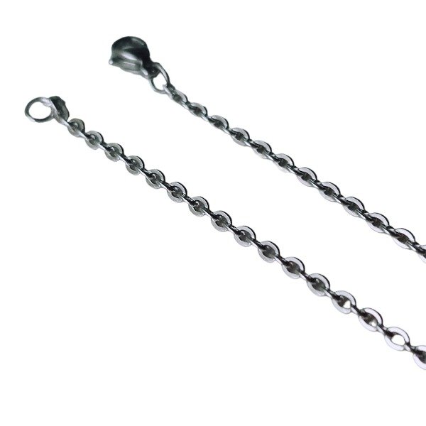 Producto - Cadena Terminada / Espejo / 50 cm / 0.5 mm / Acero Quirúrgico