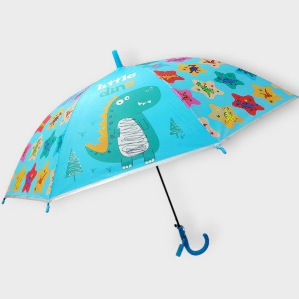 Producto - Paraguas Infantil Dino Celeste