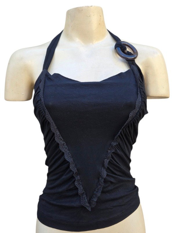 Producto - top halter con hebilla 5884