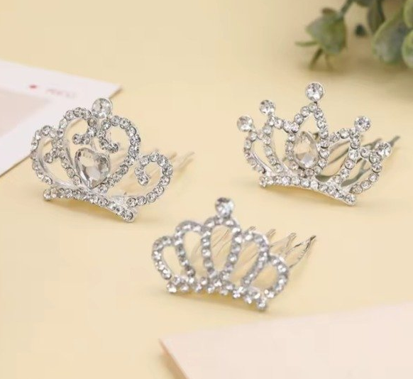 Producto - MINI PEINETA PARA EL CABELLO PLATEADA