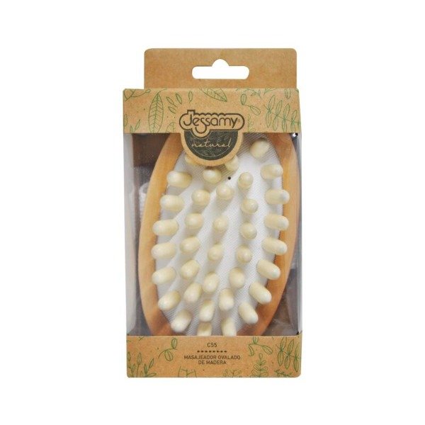Producto - MASAJEADOR OVALADO DE MADERA - 3