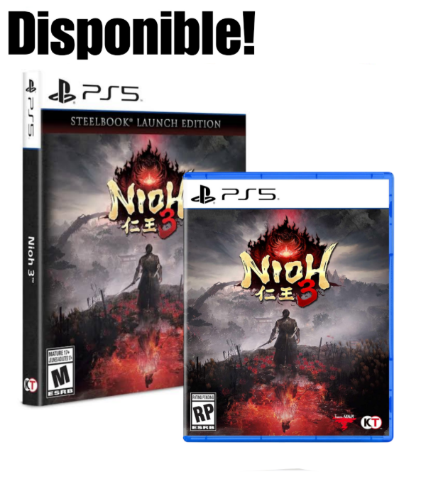 Producto - Nioh 3 Stelbook Launch Edition Juego Fisico PlayStation 5