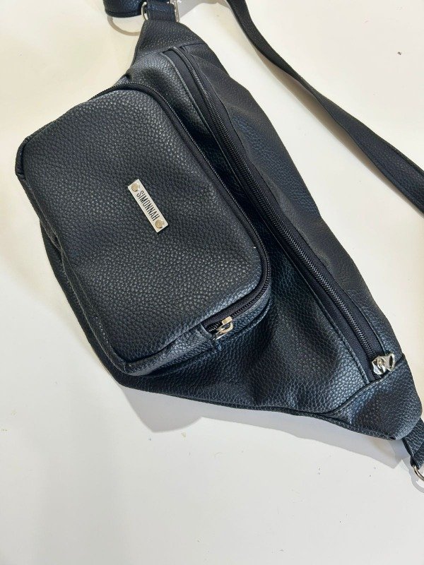 Riñonera B XXL Negro Graneado
