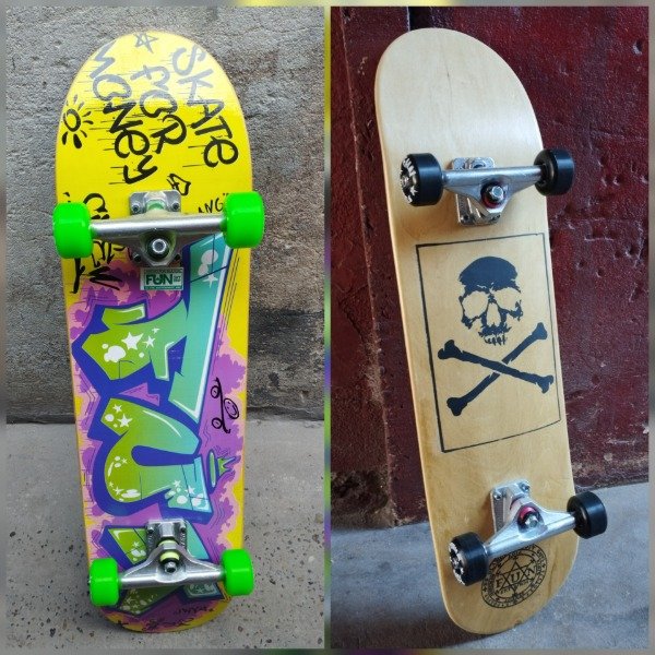 Producto - Skate Completo,tabla Guatambu a elección,trucks 159 mm y tabla 8.5 - 8.75.