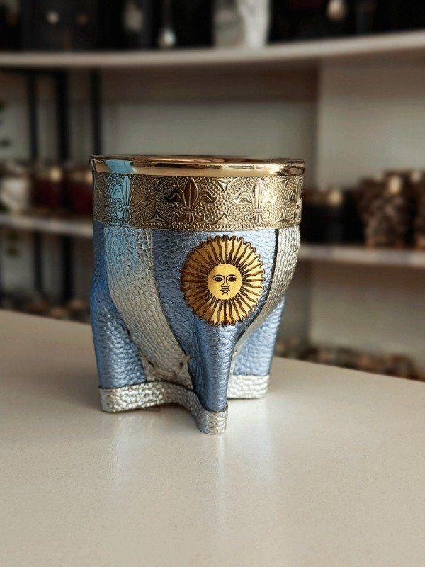 Producto - Mate Imperial Argentina - Plata -  Sol de Mayo