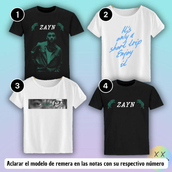 Producto - Remeras Zayn #3