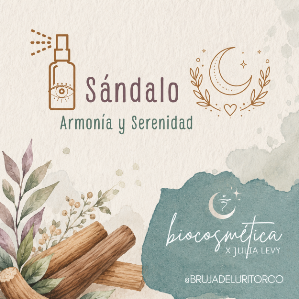 Producto - Spray - Sándalo - La Bruja del Uritorco