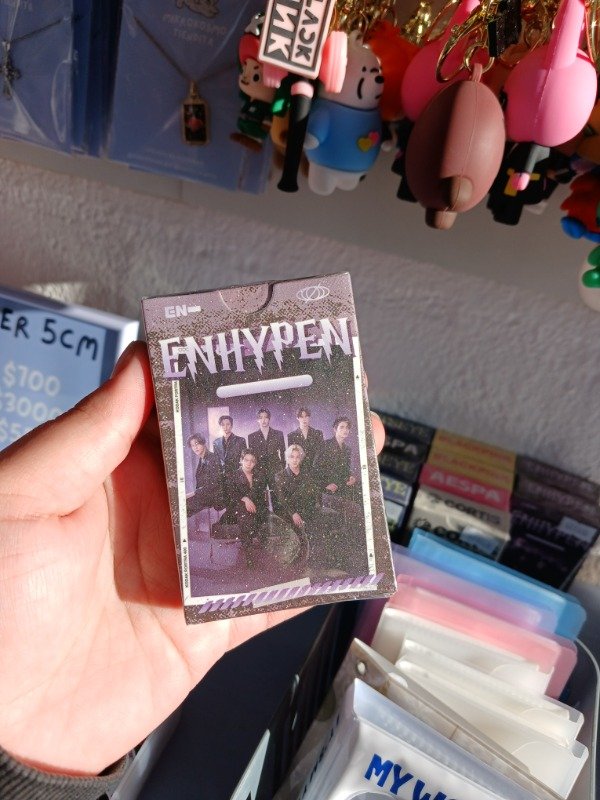Producto - caja photocard enhypen