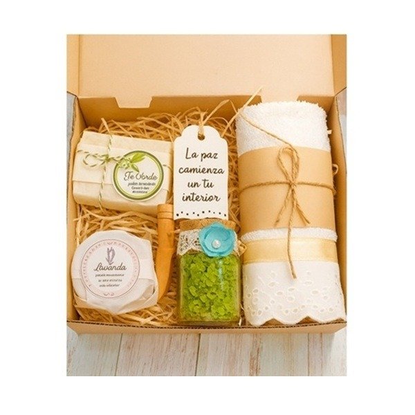 Producto - Set spa Té vede, Lavanda y Romero.