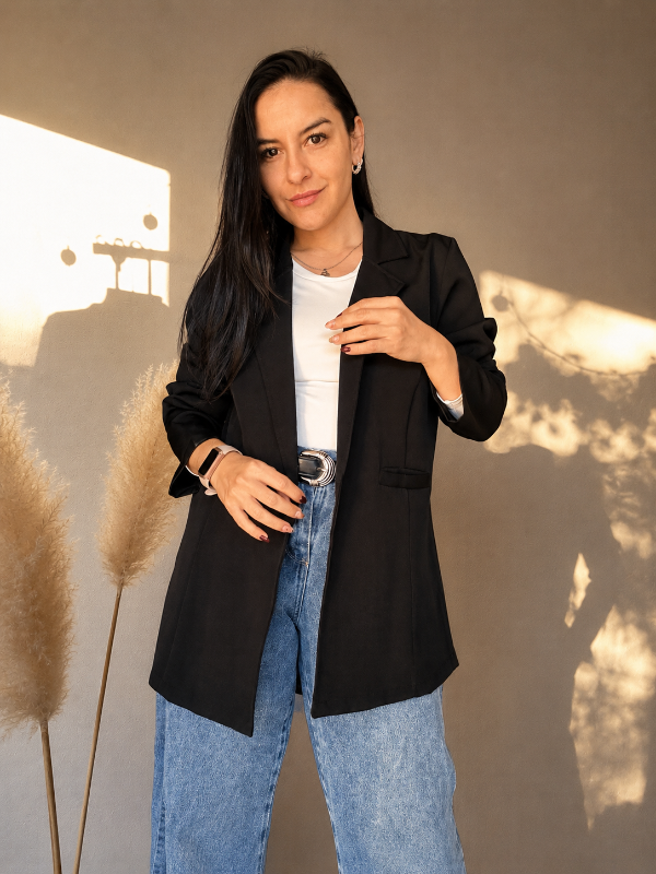 Producto - BLAZER NEGRO Sastrero
