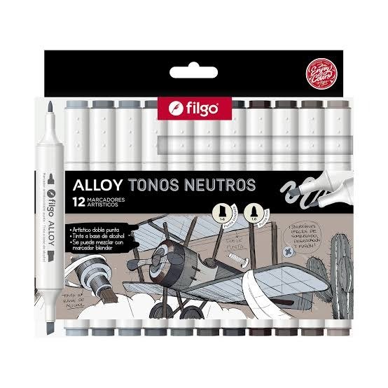 Producto - Marcadores Alloy, doble punta, Filgo - 6