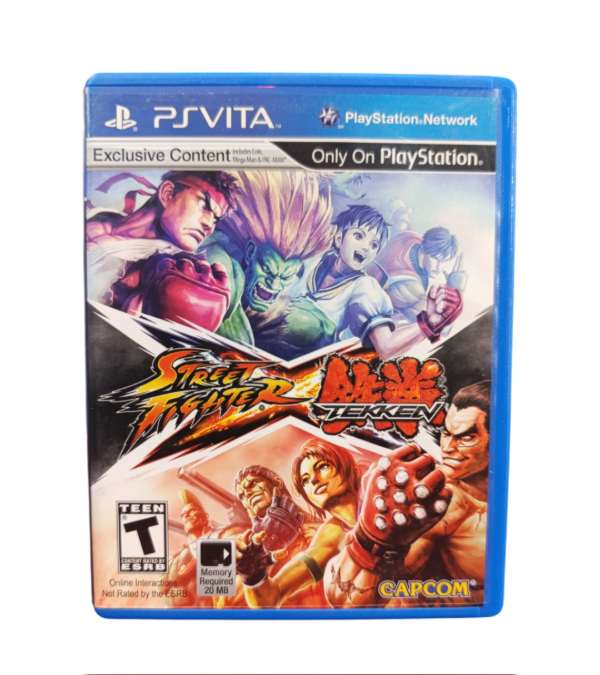 Producto - Street Fighter X Tekken Juego Físico Usado PsVita - 3
