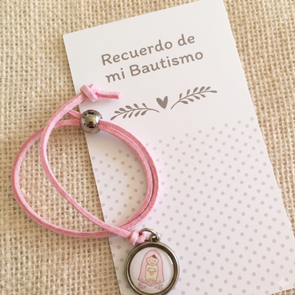 Producto - Pack Souvenir Pulsera Tiento - Bautismo