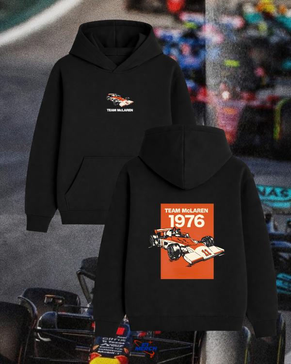 Producto - Hoodie negro Mclaren 1976