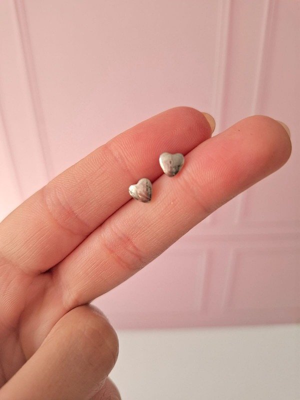 Producto - Aros Corazón tipo Inflada 5mm