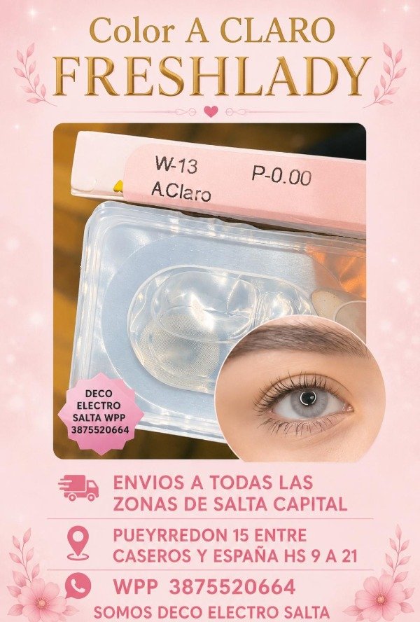 Producto - A claro FRESHLADY lente de contacto