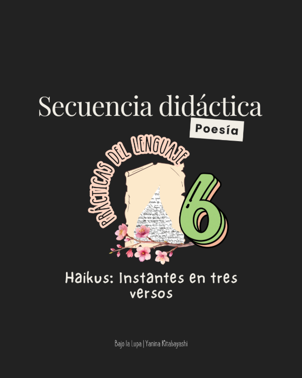 Producto - Secuencia didáctica poesía 6