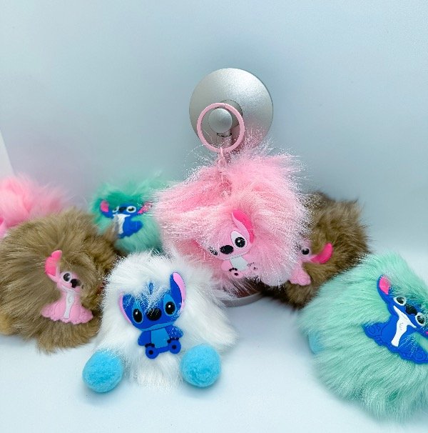 Producto - Llavero Stitch peluche pompón (x12u 33.600ars)(WA2000)