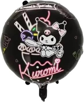Producto - Kuromi - Circulo 18" Negro